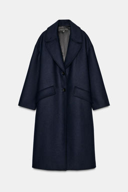 OVERSIZED WOOL COAT - Zara фото 9