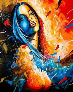 Алмазная мозаика на подрамнике 40х50