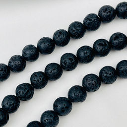 Бусины для украшений из Лавы 38 см