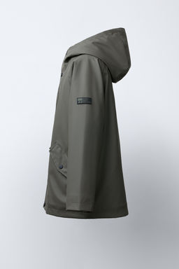 WATER-REPELLENT RUBBERISED PARKA - Zara фото 3
