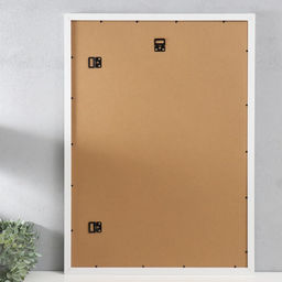 Фоторамка для фото 50×70 см Ellis, МДФ, с паспарту, белый, (пластиковый экран)