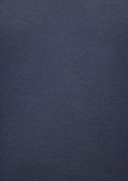 Bisiklet Yaka Lacivert Basic Sweatshirt - Mavi фото 7