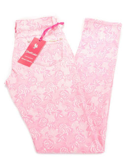 YA112-1 PINK Брюки женские (65% хлопок, 33% полиэстер,2% эластан) - Fashion фото 2