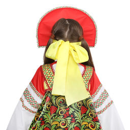 Русский народный костюм Рябинушка для девочки, р. 36, рост 134-140 см - Страна карнавалия фото 3