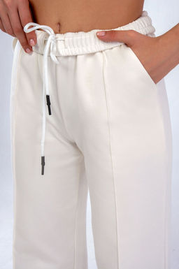 Арт. 7393/1 Брюки женские 42-50 (5 шт) Цвет:молочный - Калинка фото 4