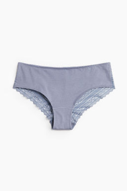 Pack de 3 bragas Hipster de encaje y algod?n - H&m фото 5