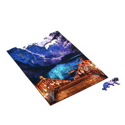 Пазл Вечерний пейзаж фигурные светящиеся детали - Puzzle фото 15