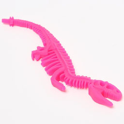 Цена за 4 шт. Антистресс сквиш мялка «Скелет динозавра», в шоубоксе, МИКС