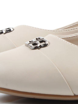06-M47-6 BEIGE Туфли женские (натуральная кожа)