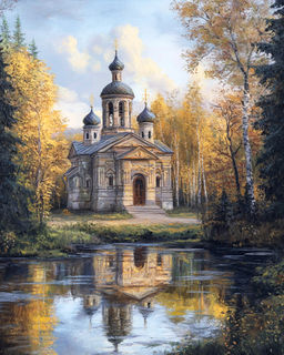 Картина по номерам на холсте и подрамнике 40х50 см