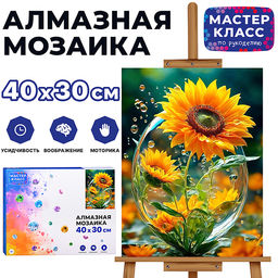 Мозаика алмазная "Ярко" 30*40 см.