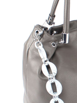 Сумка женская искусственная кожа AUR-081, 1отд+карм/перег, 2плеч/рем, капучино SALE 258891 - Adelia фото 4