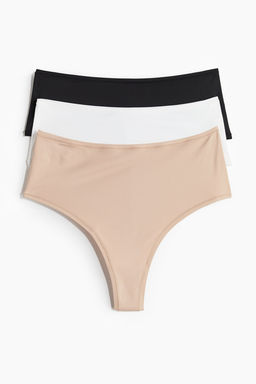 Pack de 3 bragas Brazilian en microfibra - H&m фото 5