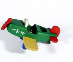 Маленькая елочная игрушка: Самолет Моноплан 6029 - Idh фото 2
