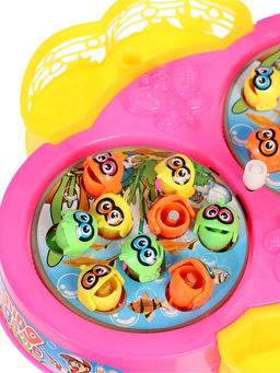 Рыбалка «Бабочка»: 18 рыбок, 2 удочки, заводная, МИКС