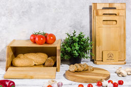 Комплект 3 досок 38*22*1,8 см, 34*20*1,8 см, 30*18*1,8 см "Прямая ручка" на дер. подстав.