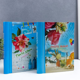 Фотоальбом магнитный на 20 листов Декор, 19.5?25?2 см, МИКС