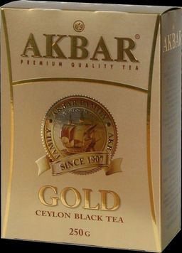AKBAR. Gold 250 гр. карт.пачка