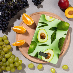 Весы кухонные Luazon LVK-501 «Авокадо», электронные, до 7 кг