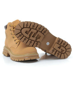 01-P8305-1 BROWN Ботинки демисезонные женские (натуральная кожа)