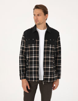 Siyah Comfort Fit Uzun Kollu G_mlek - Pierre cardin фото 3