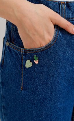 Джинсы F922-0115 blue - Fine joyce фото 7