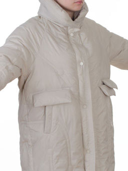 3062 MILK Куртка пуховая зимняя женская (утиный пух) - Fashion фото 2