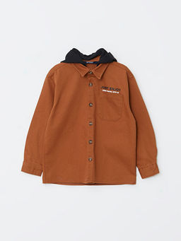 Rahat Kal?p Kap??onlu Gabardin Erkek ?ocuk G?mlek