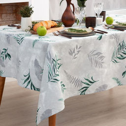 Скатерть Доляна Tropics, 144?250 см, 100% хлопок, 164 г/м?