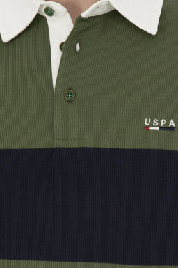 U. S. Polo Assn / Мужской зеленый свитшот - U.s. polo assn фото 7