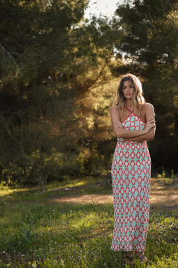 KNIT HALTER DRESS - Zara фото 4