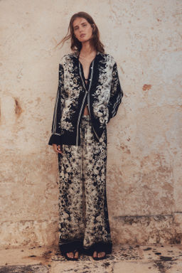 Pantal?n estampado con cord?n de ajuste - H&m фото 2