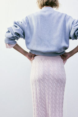 Cable-knit skirt - H&m фото 4