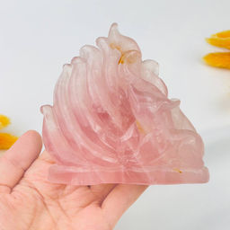 Лиса Кицунэ из Розового кварца - Радуга самоцветов фото 2