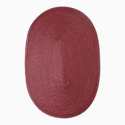 Салфетка сервировочная Доляна Овал, цв.бордо, 45*30 см  фото 2