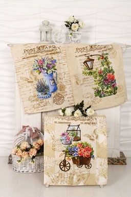 Полотенце 50*60 см. Встреча рогожка хлопок 100% - Лен поволжья фото 5