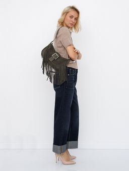 Сумка 99057-1NN brown green Natale Navetta