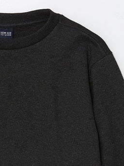 Bisiklet Yaka Erkek ?ocuk Sweatshirt
