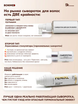 Сыворотка от выпадения и для роста волос FENIXL Boni-0131 - Bonimed фото 4