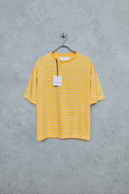 STORIESZ - CAMISETA RAYAS / Amarillo