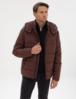 Kahverengi Kap__onlu _i_me Mont - Pierre cardin фото 10