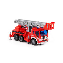 Сити, автомобиль-пожарный №2 инерционный (со светом и звуком) (в коробке) - Полесье фото 6