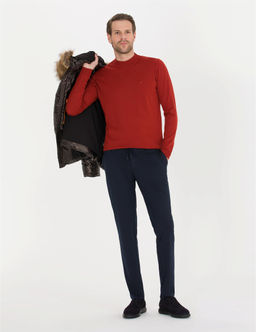 Lacivert Ex. Slim Fit Kuma_ Pantolon
