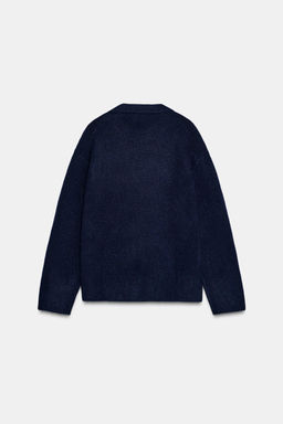 PLAIN KNIT JUMPER - Zara фото 6