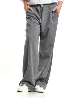 Брюки для девочки палаццо 22-8027 кофе - Mini maxi фото 19