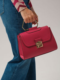 Сумка Azaro 30802 розовая ягода