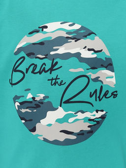 HSJB 63835-37 Футболка для мальчика,зеленый