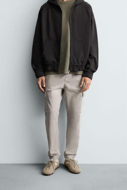PANTAL?N CARGO SLIM FIT / Gris claro - Zara фото 2