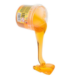 Цена за 2 шт. Слайм «Чебурашка», оранжевый