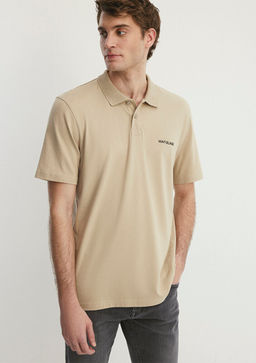 Siyah Polo Tisort - Mavi фото 13